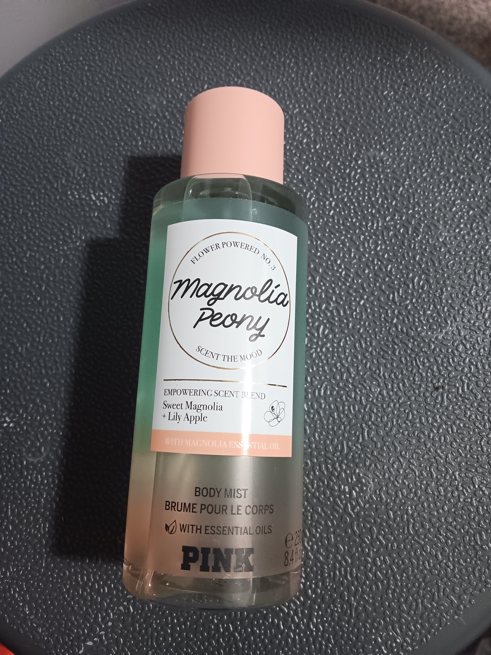 PINK  Magnolia Peony Body Mist - Pink Cap